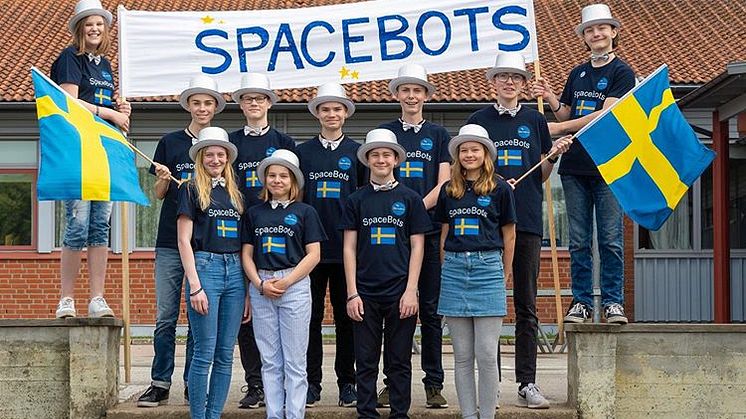 Team Spacebots. Credit: Spacebots