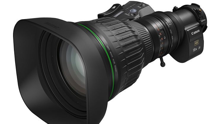 Canon udvider sin UHDgc serie med to af verdens første portable zoomobjektiver til 2/3” 4K broadcastcamcordere