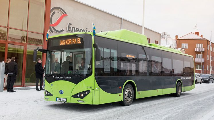 Elbuss i Eskilstuna