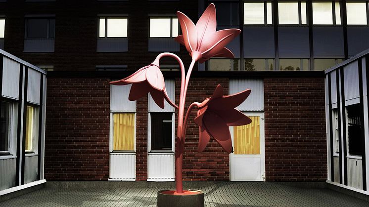 Del av Thomas Bernstrands & Albin Karlssons gestaltningsförslag ”FLORA” © Thomas Bernstrand & Albin Karlsson.