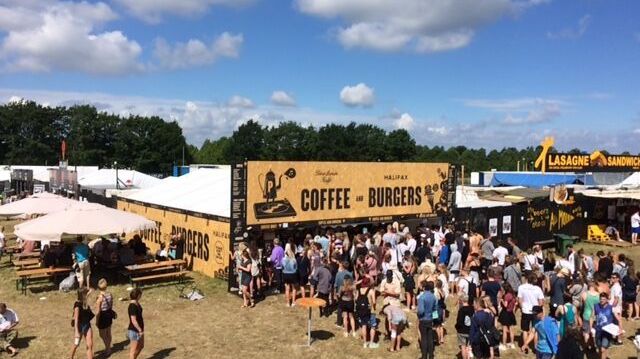 Kaffe og burger var et hit på årets Roskilde Festival