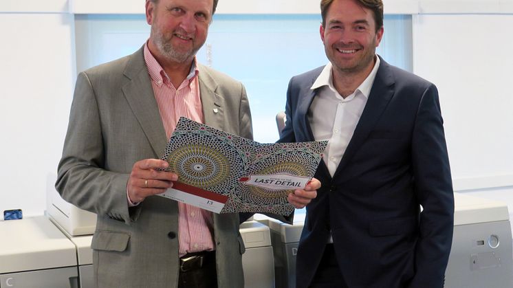 Bjørn Frantsen og Timm Wold i Canon Norge