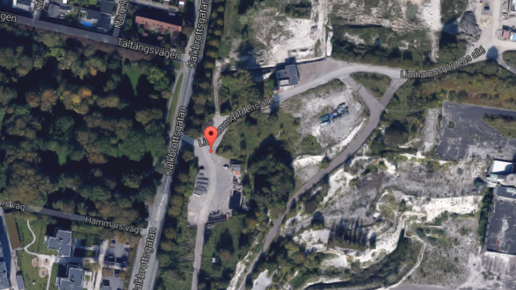Nytt konstverk i Kalkbrottet