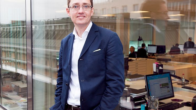 Arkitekten Jonas Falk, ledande inom kontorsarkitektur, delar sin analys och intressanta tankar om kontorens utveckling efter Corona.