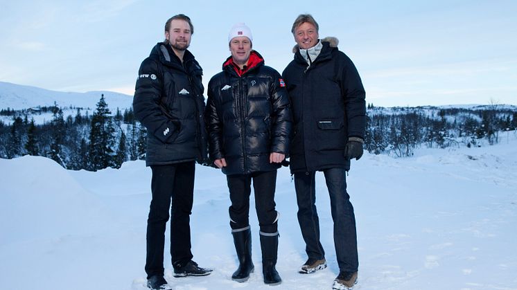 Landskampen spelas in i Åre