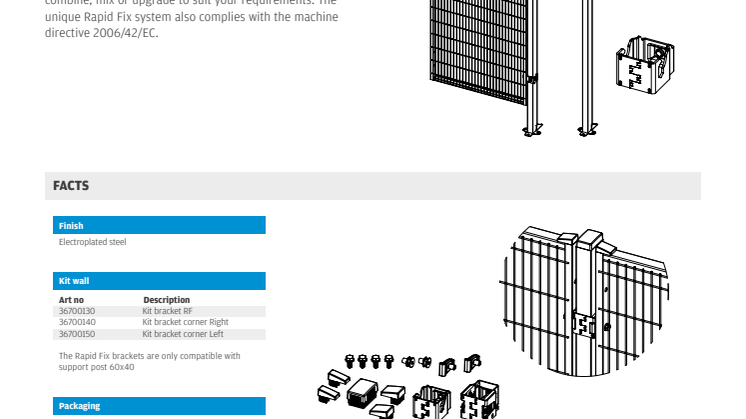 Rapid Fix Product sheet