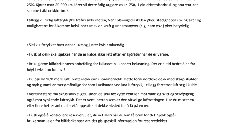 Ikke alt til bilen koster skjorta!