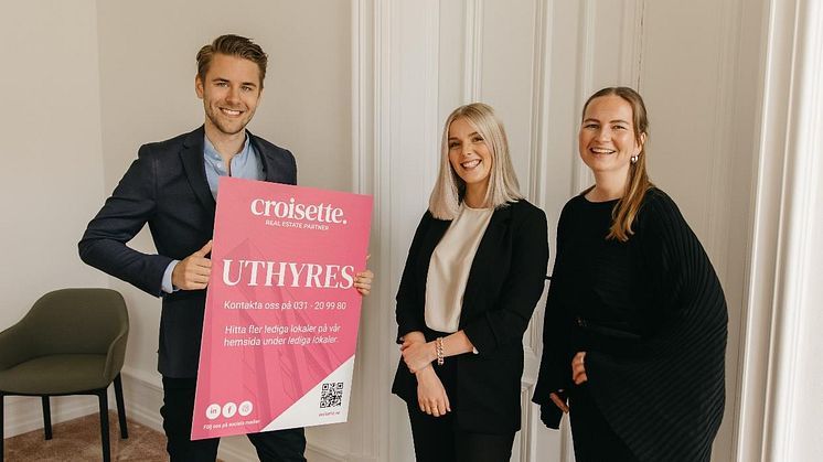 Croisette förmedlade högsta hyresnivån på kontorsmarknaden i CBD Göteborg