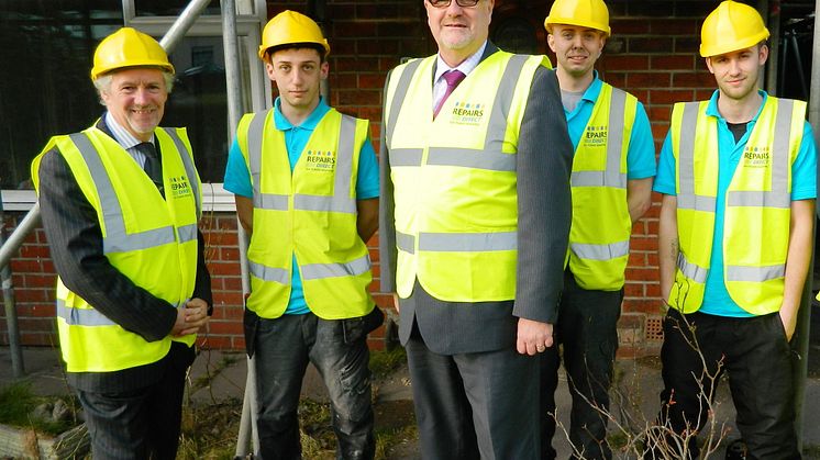 Young trainees are backing Bury and its empty homes