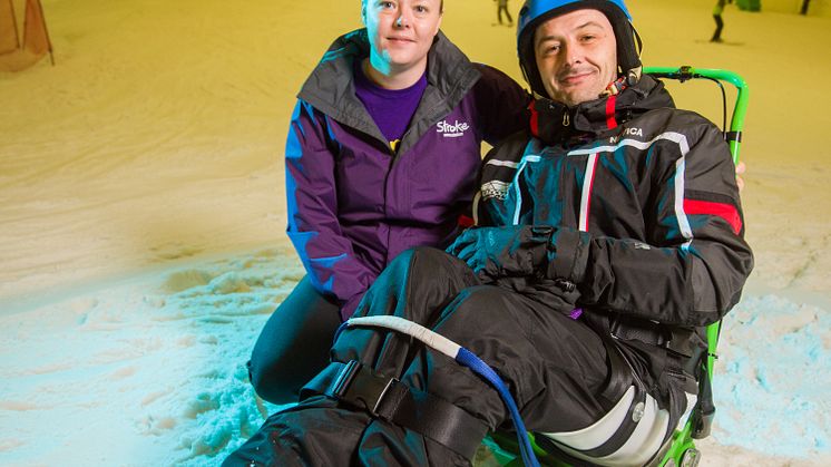 Wakefield stroke survivor hits the slopes thanks to Life after Stroke Grant