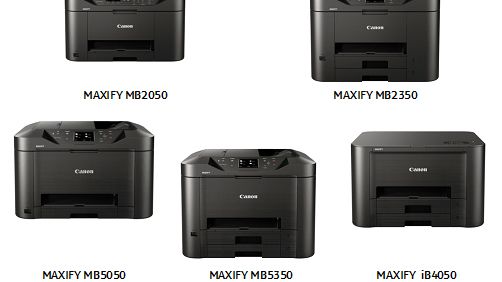 Canon lanserer ny blekkskriverserie for småbedrifter