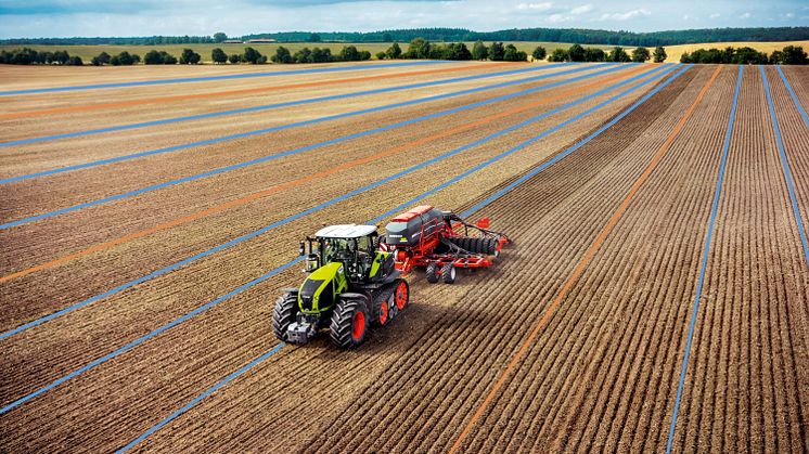 CEMIS 1200 simplifies the management of reference tracks and tramlines 