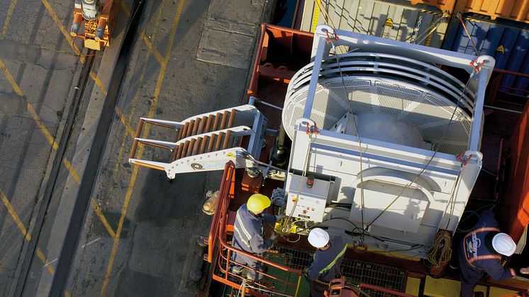 Connecting the future: Cavotec shore power connection systems are used on ships and at ports all over the world.