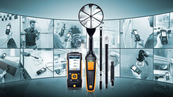 testo 440 – ny trådlös luftflödes- och IAQ-mätare