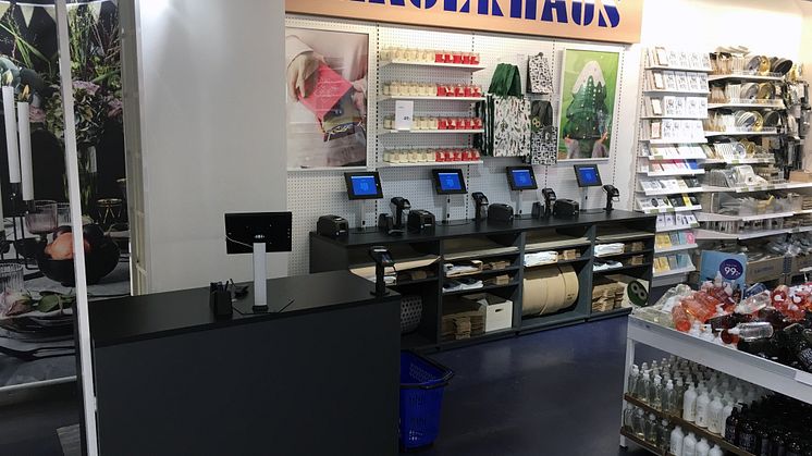 Lagerhaus digitaliserar sina butiker