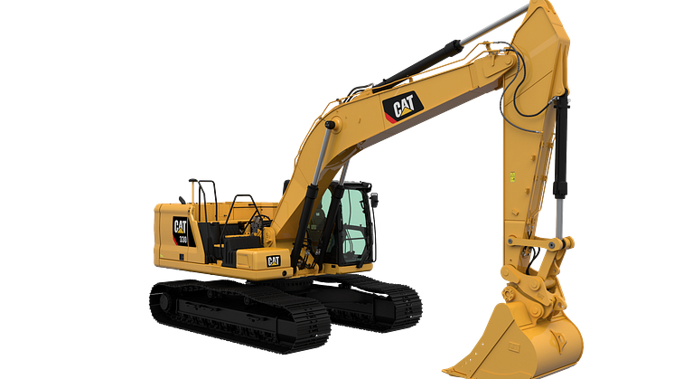 Cat 330, frilagd
