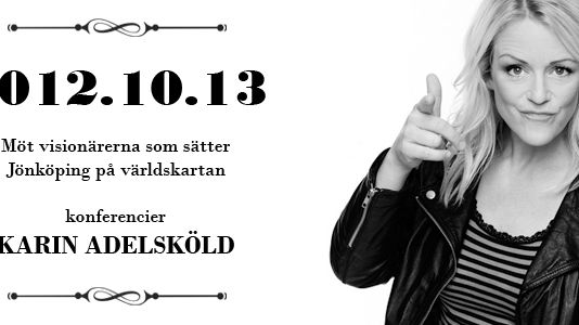 Sveriges roligaste kvinna leder Jönköpingsgalan den 13 oktober
