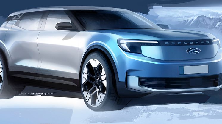 2023_FORD_NewElectricExplorer_SketchesExterior_6