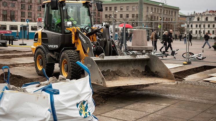 Electric Worksite med Volvo L25 Electric 