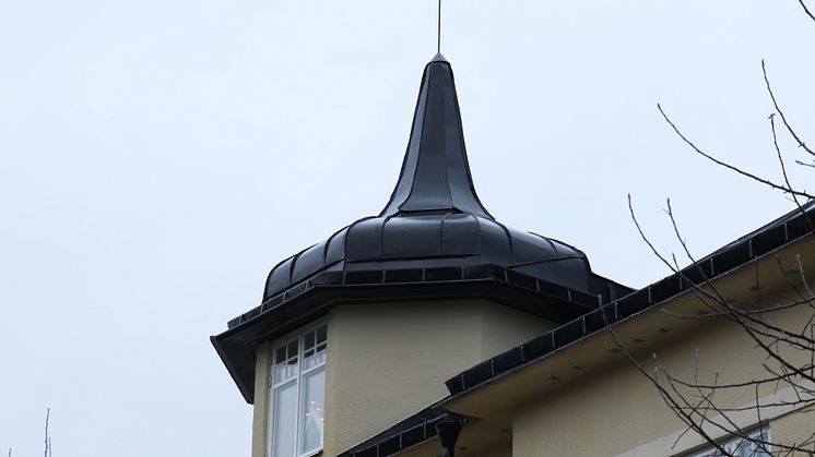 Det renoverade jugendhuset kv Tingshuset 13.