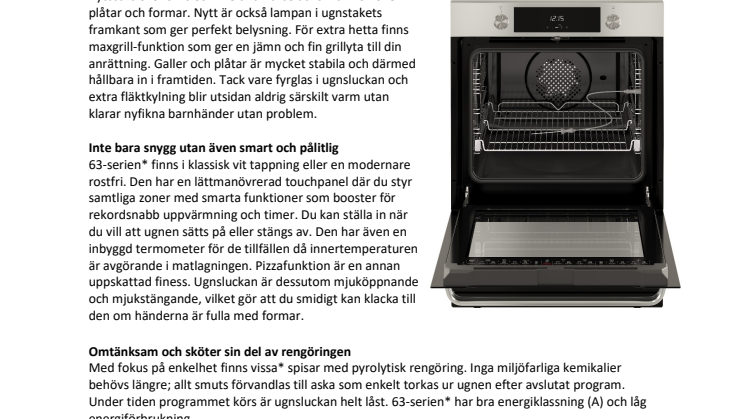 Snygg spis som stabil partner i hemmets hjärta