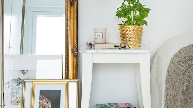 DIY, Skapa en snygg marmoreffekt på en pall 