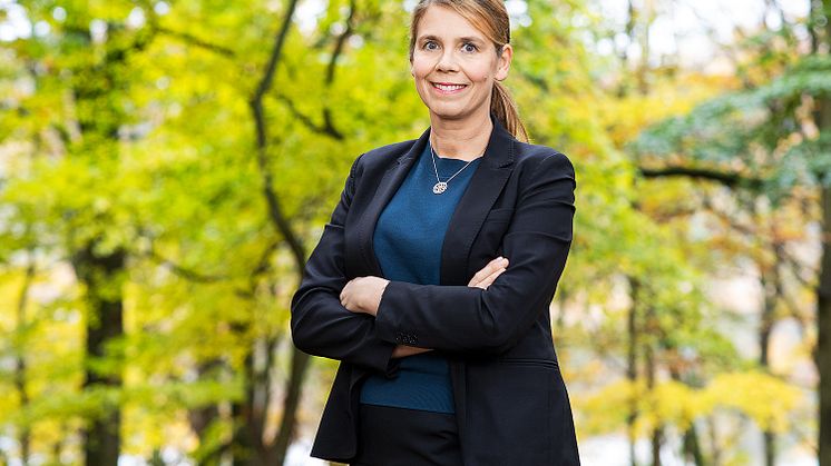 Maria Ådahl, vd Landvetter Södra Utveckling AB, är ny ledamot i Gröna Städers styrelse.