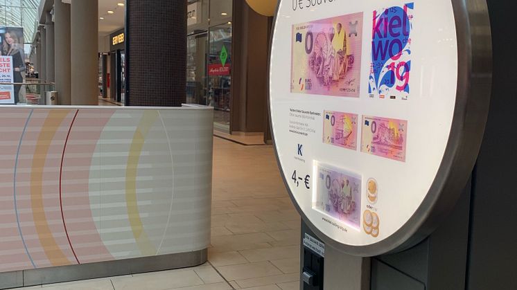 0Euro Geldschein Automat