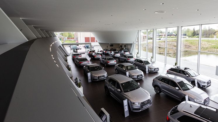 Audi Hørsholms nye hus maj 2017