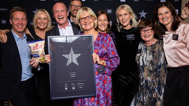 Estrella Linschips blir Årets Dagligvara 2018. Foto: Evan Pantiel.