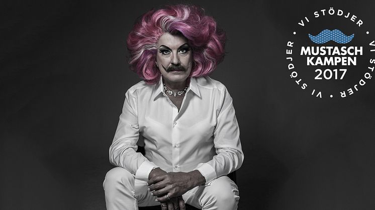 Scorett stödjer Mustaschkampen 2017