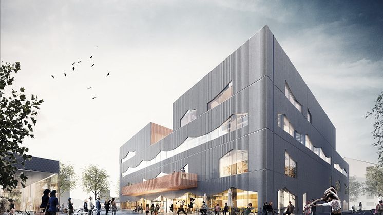 Stadsdelshus med rum för kultur - Selma stad