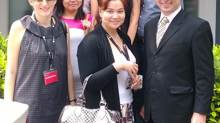 Delegation from Kazakhstan