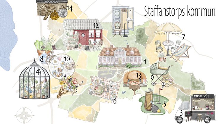Classicum Växthus inleder säsongen med ett fullspäckat program och med massor av inspiration inför trädgårdssäsongen. 1 april lanseras en besöksmålskarta med en rad spännande aktiviteter i Staffanstorp och där Classicum är ett självklart besöksmål.