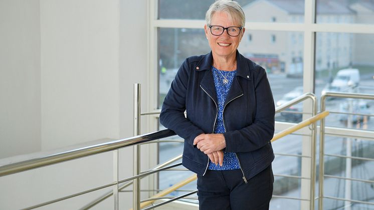 Charlotte Axelsson är ordförande i SKB, Stockholms kooperativa bostadsförening. Foto: Christofer Dracke