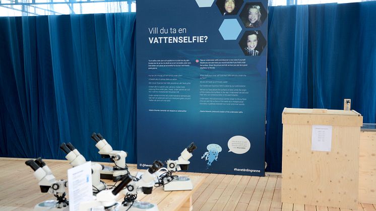 Havoket-vattenselfie