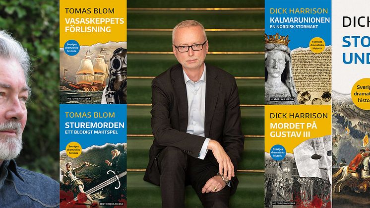 Nya titlar i Historiska Medias  populära serie om svensk historia