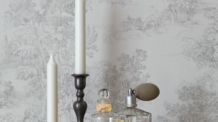 A Vintage Book Toile de Jouy