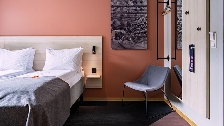 Double room at Citybox Oslo