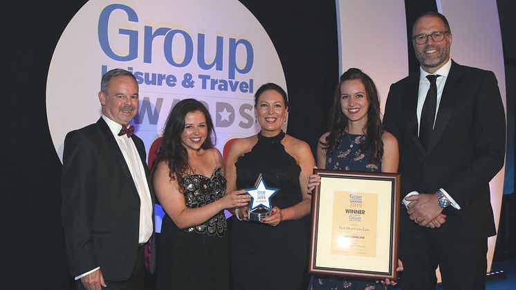 Double victory for Fred. Olsen in the ‘2019 Group Leisure & Travel Awards’ – ‘Best Cruise Line for Groups’, for a record eighth time, and ‘The Excellence Award’