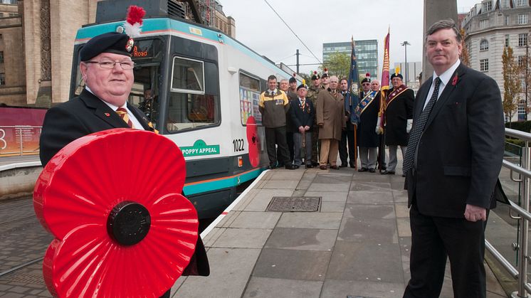Metrolink supports the Poppy Appeal