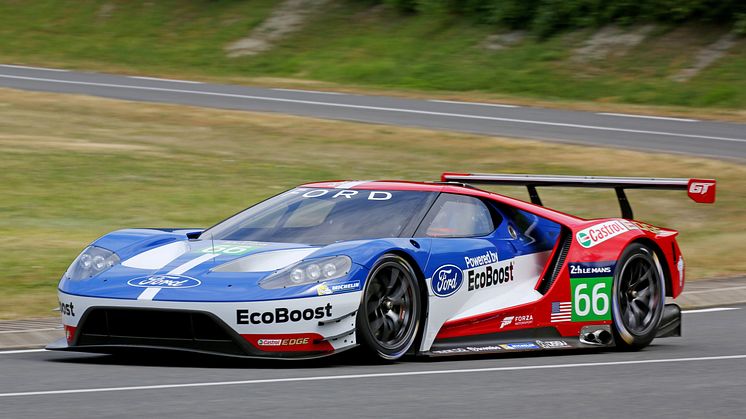 Ford tilbake på Le Mans i 2016 med nye Ford GT for å markere 50-årsjubiléet for 1966-seieren