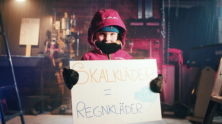 Skalkläder = regnkläder