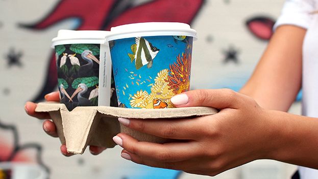 BioPak BioCup Art Series 