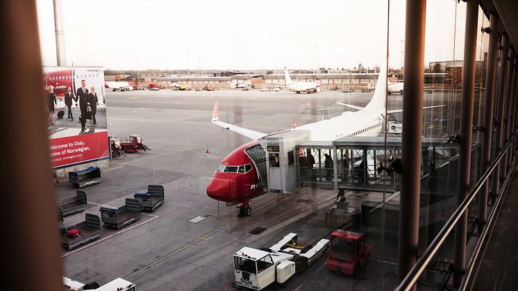 Norwegianrcraft at the gate