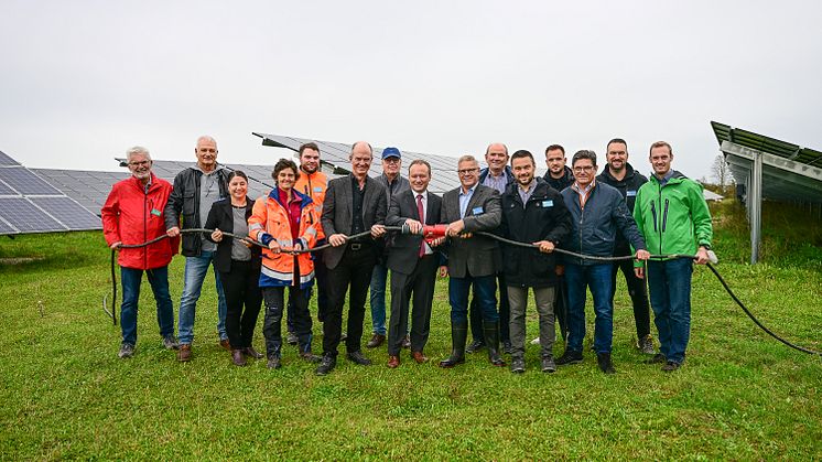 Inbetriebnahme PV-Park Bobingen 1