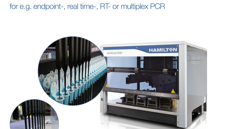 Launch of a PCR setup Workstation