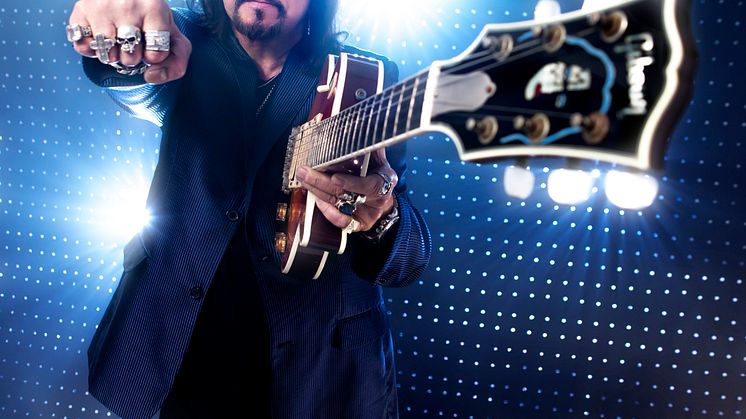 Kiss-gitarristen Ace Frehley till Gröna Lund
