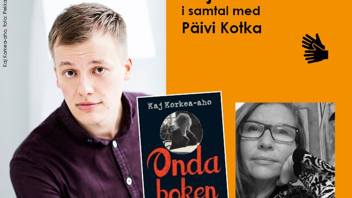 Författarbesök från Finland: Kaj Korkea-aho i samtal med Päivi Kotka från Sveriges Radio P4 Örebro