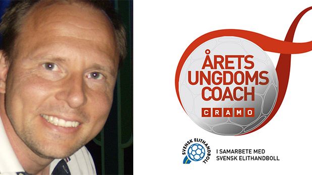 Jonas Åshage, Värmdö IF, finalist i Årets Ungdomscoach i handboll